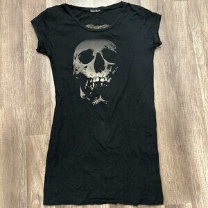 Vintage Rare Hysteric Glamour Skullberry Shirt Dress